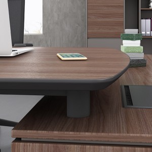 Офисный стол для руководителя Custom 12D Series |Иши Мебель