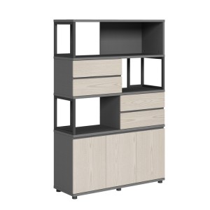 Szafka na dokumenty z trzema drzwiami YS-16F608